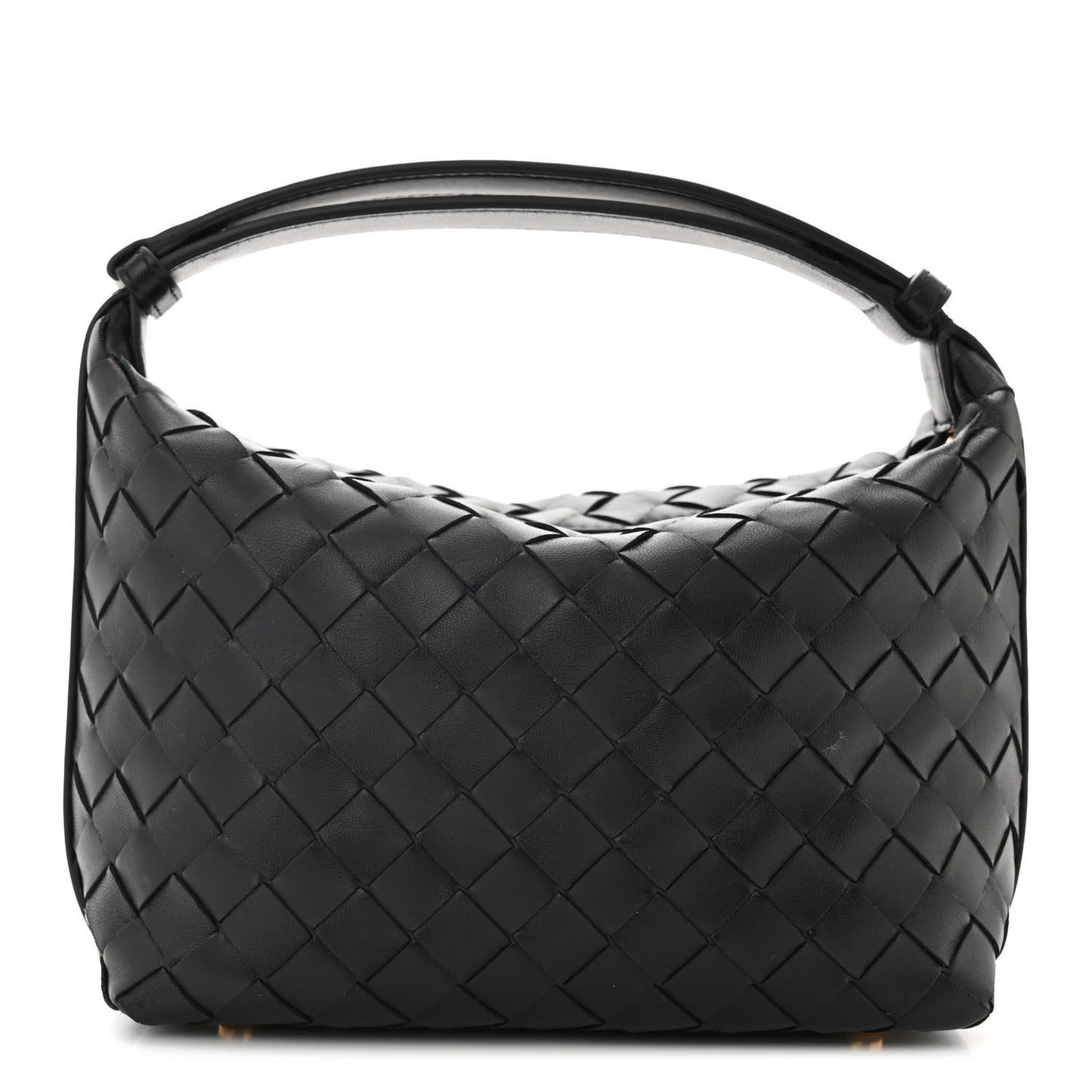 Calfskin Nappa Intrecciato Mini Wallace Black