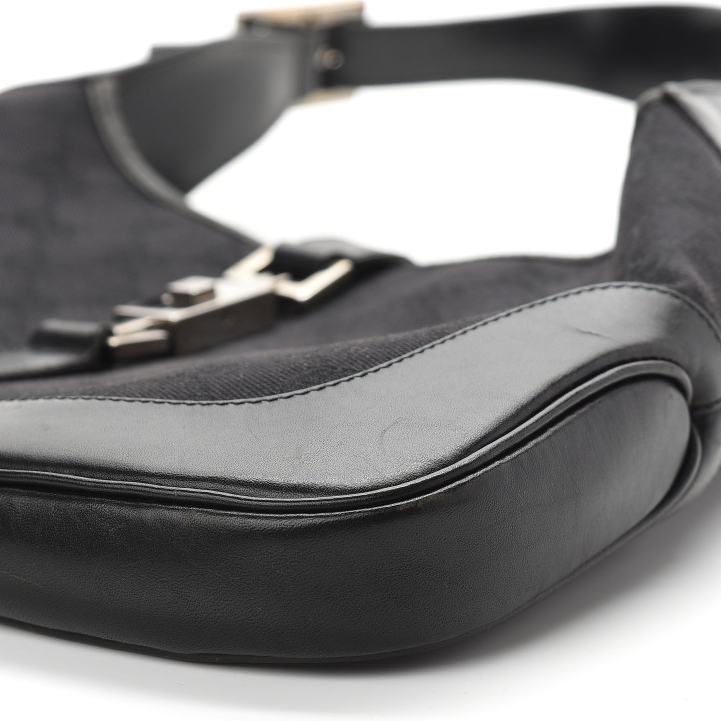 Monogram Small Jackie O Hobo Black