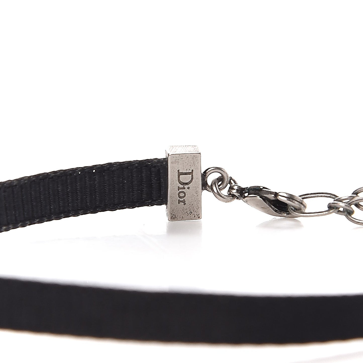 Ribbon Star Choker Black