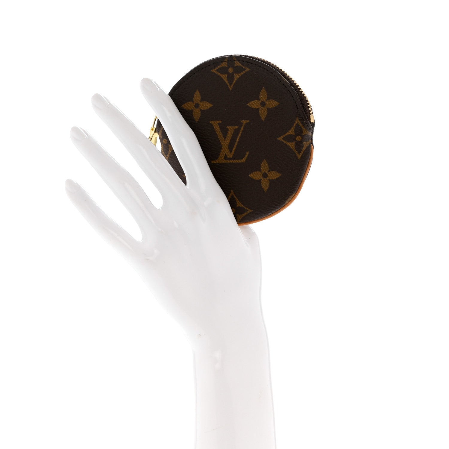 Louis Vuitton Monogram Round Coin Purse 2 of 9