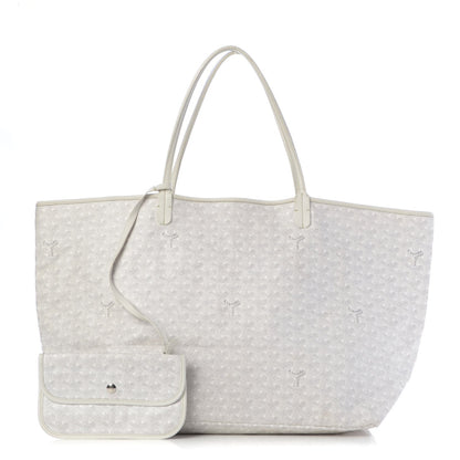 Goyard Goyardine Saint Louis GM White 1 of 14