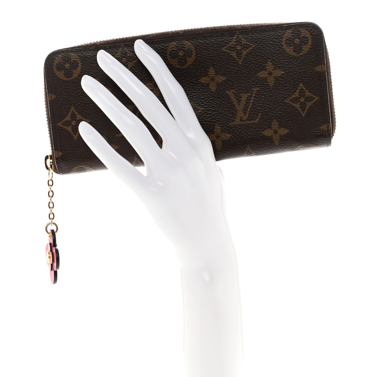 Louis Vuitton Monogram Blooming Flowers Clemence Wallet 2 of 8