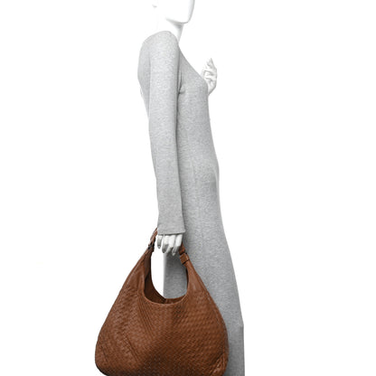 Bottega Veneta Nappa Intrecciato Large Campana Hobo Chene 2 of 9