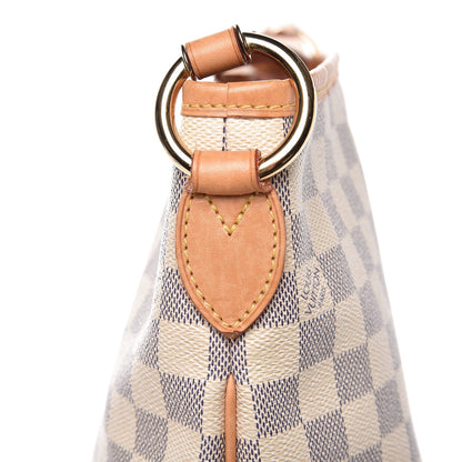 Louis Vuitton Damier Azur Delightful PM Rose Ballerine 11 of 12