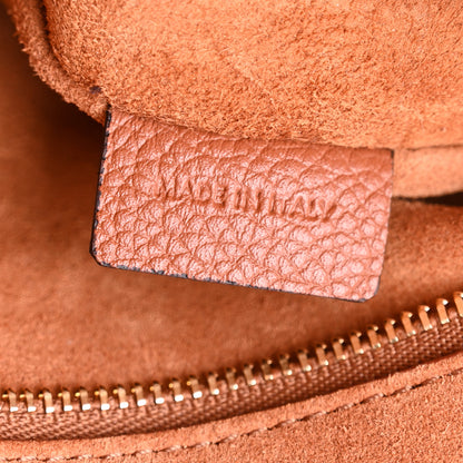 Celine Grained Calfskin Triomphe Medium Cabas Anais Tan 7 of 12