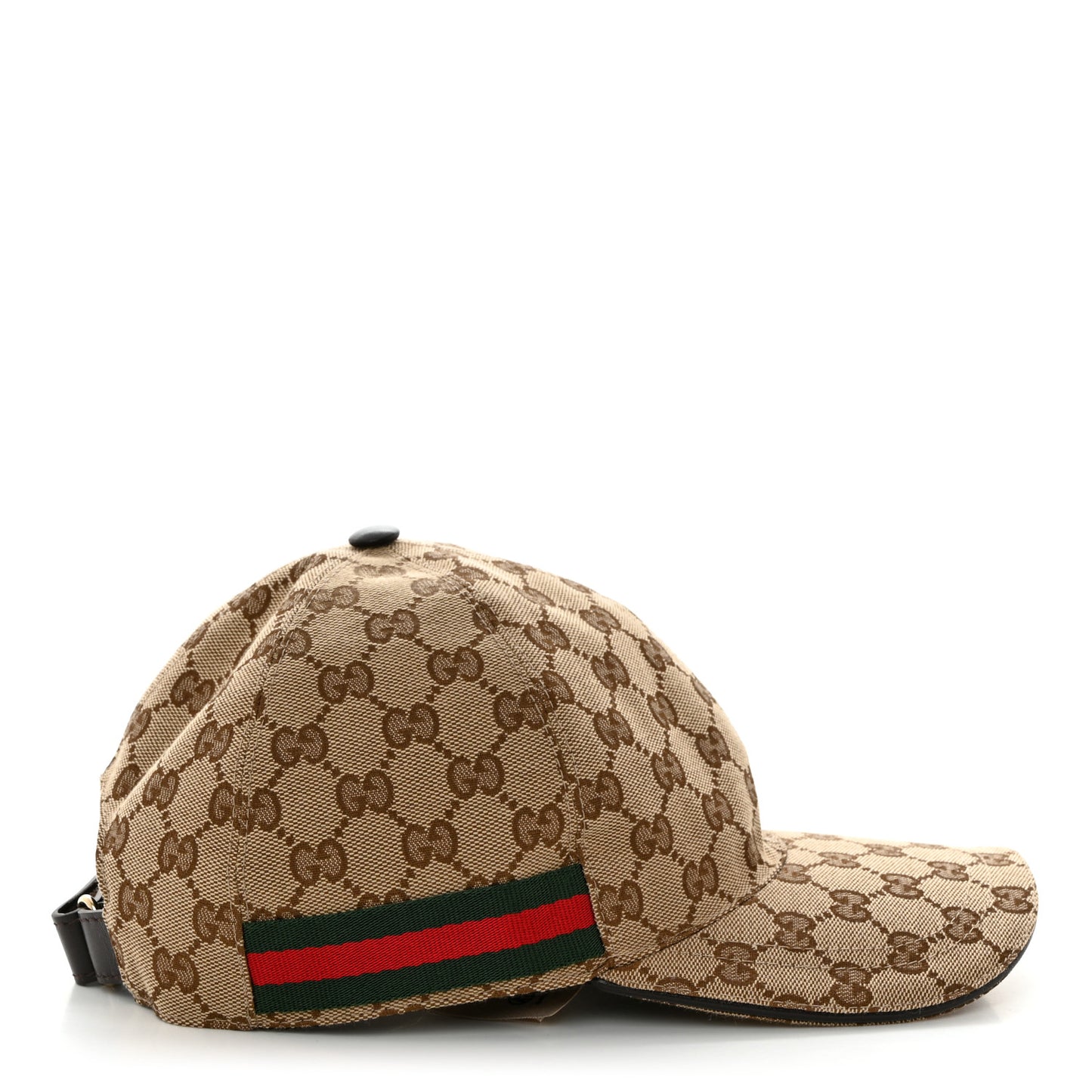 Monogram Web Baseball Hat M Beige Cocoa