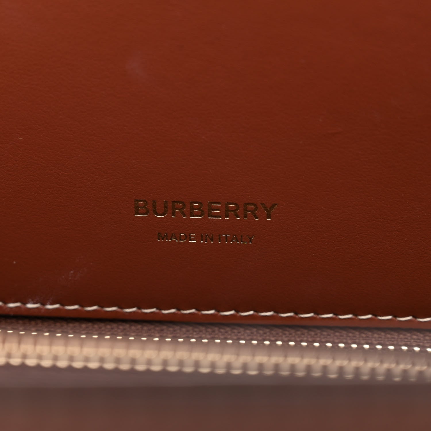 Burberry Calfskin Vintage Check Small Two Handle Title Bag Black 6 of 10