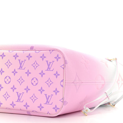 Louis Vuitton Monogram Giant Spring In The City Neverfull MM Sunrise Pastel 10 of 10