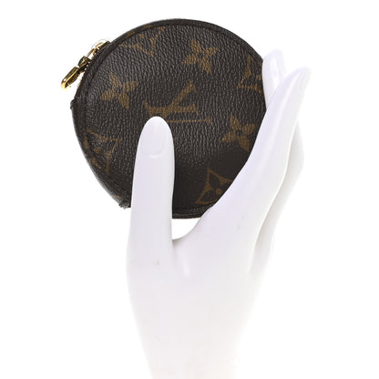Louis Vuitton Monogram Multi Pochette Accessories Round Coin Purse 2 of 6