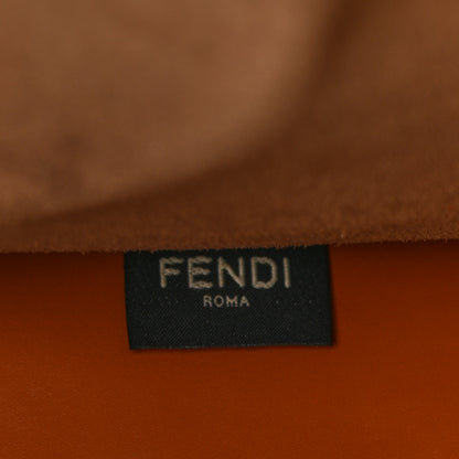 Fendi Vitello King Plexiglass Large Fendi Sunshine Shopper Tote Cuoio 7 of 11
