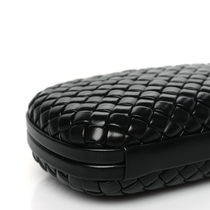 Bottega Veneta Nappa Intrecciato Knot Clutch Black 7 of 8