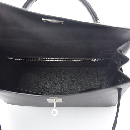 Hermes Epsom Kelly Sellier 32 Black 7 of 36
