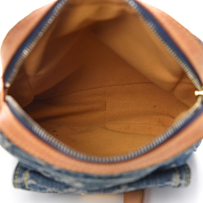 Louis Vuitton Denim Camera Bag Blue 5 of 11