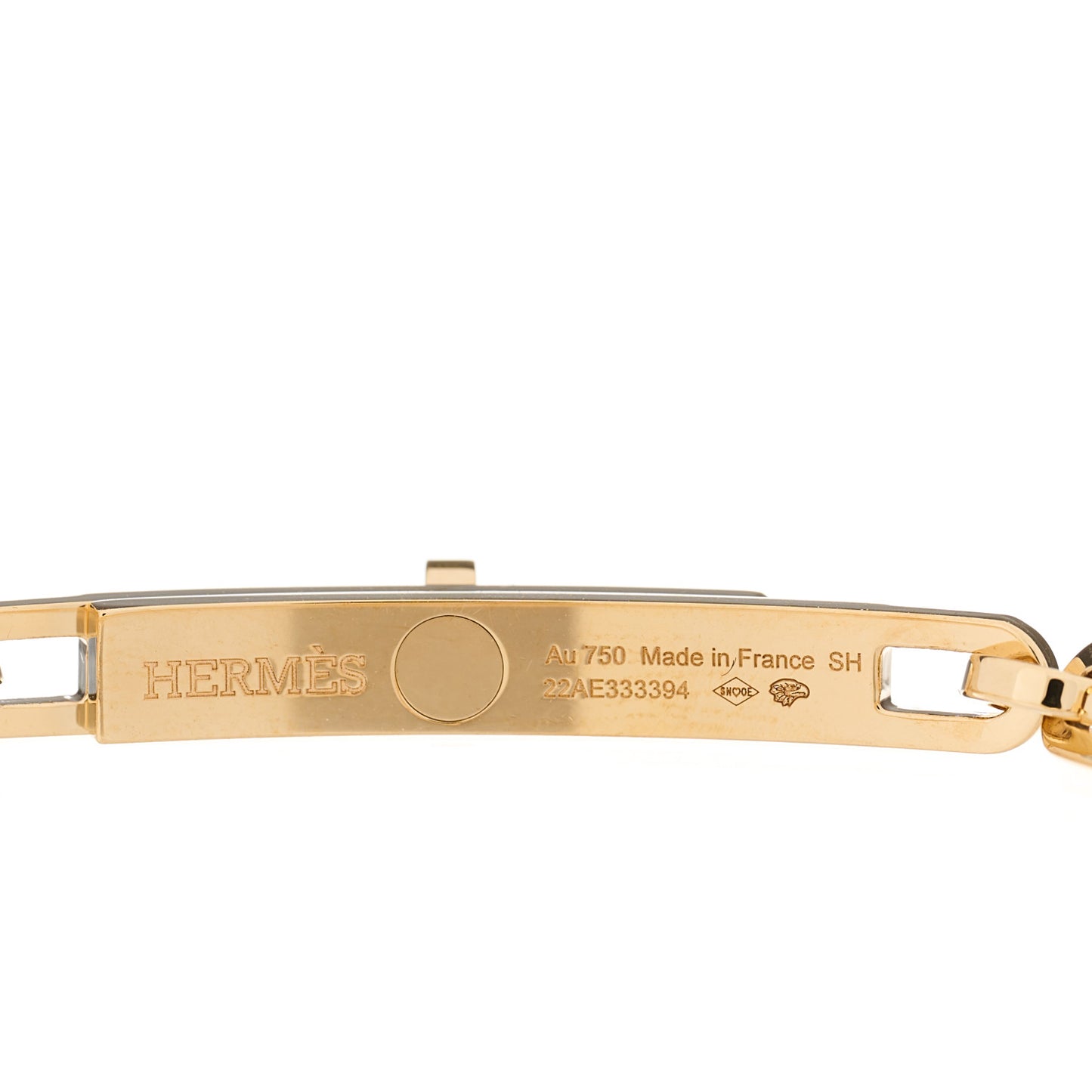 18K Yellow Gold PM Kelly Chaine Bracelet SH