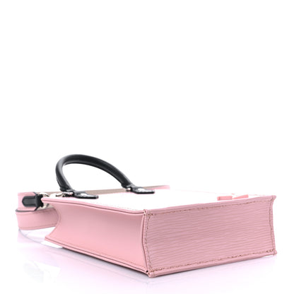 Louis Vuitton Epi Petit Sac Plat Rose Ballerine 4 of 10