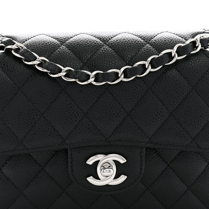 Chanel Caviar Quilted Small Double Flap Black 7 of 10