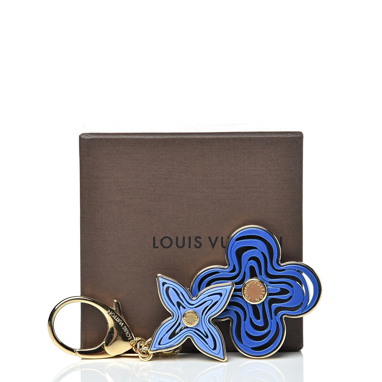 Resin Naif Bag Charm Blue