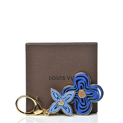 Louis Vuitton Resin Naif Bag Charm Blue 5 of 5