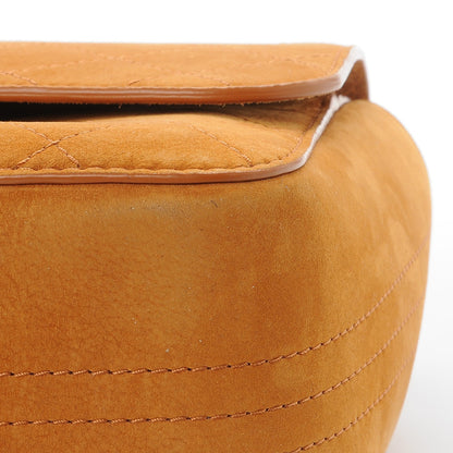 Chanel Suede Stitched Jumbo Double Flap Camel 11 of 13