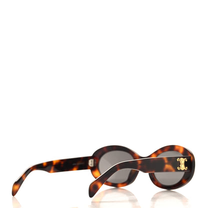 Celine Acetate Triomphe 01 Sunglasses CL 40194U Tortoise 4 of 7