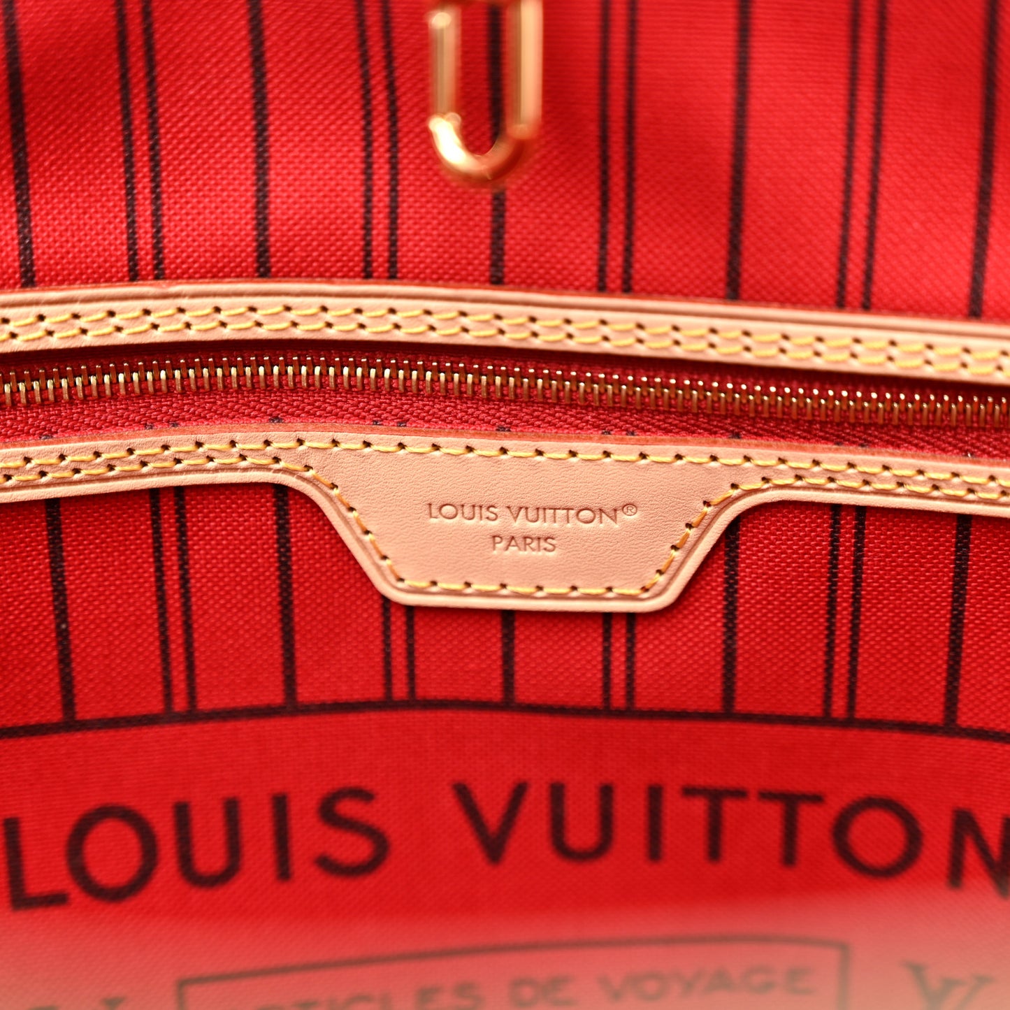 Monogram Neo Neverfull MM Cherry