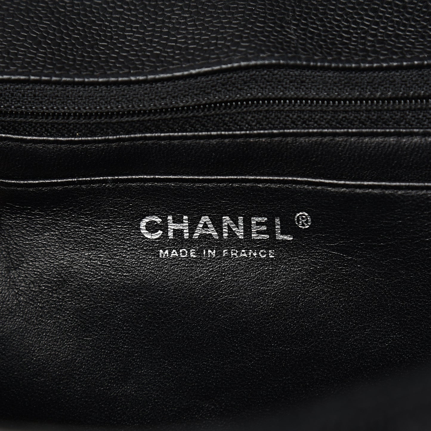Caviar Quilted Jumbo Single Flap Black