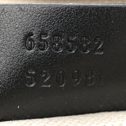 Gucci Calfskin GG Tennis Embossed Belt Bag Black 7 of 12