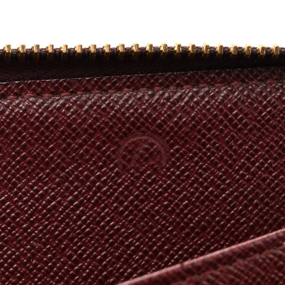 Louis Vuitton Damier Paillettes Zippy Wallet Red 8 of 12