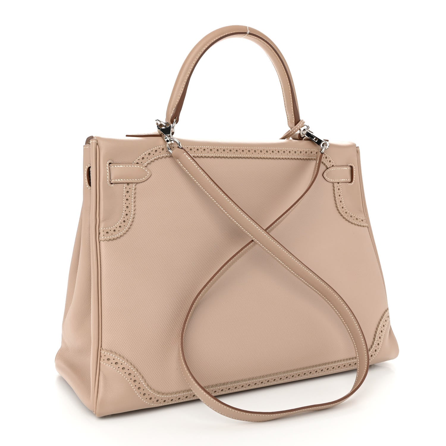 Hermes Swift Grain d'H Ghillies Kelly 35 Argile 3 of 16