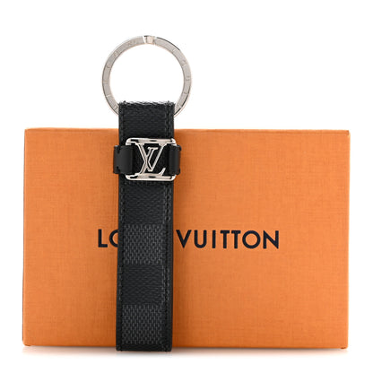 Louis Vuitton Damier Graphite LV Dragonne Key Holder 4 of 4