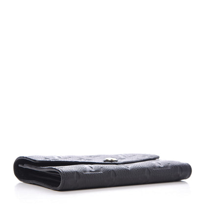 Louis Vuitton Empreinte Compact Curieuse Wallet Black 4 of 8