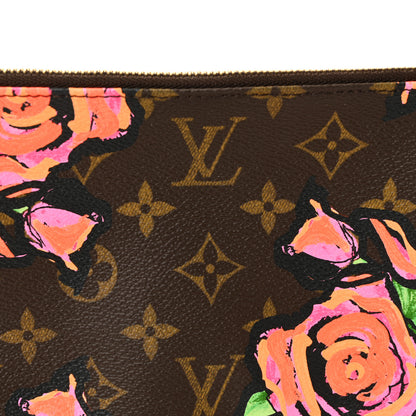 Louis Vuitton Monogram Roses Pochette Accessories 7 of 9