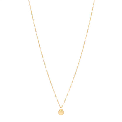 Tiffany 18K Yellow Gold 8mm HardWear Ball Pendant Necklace 1 of 6