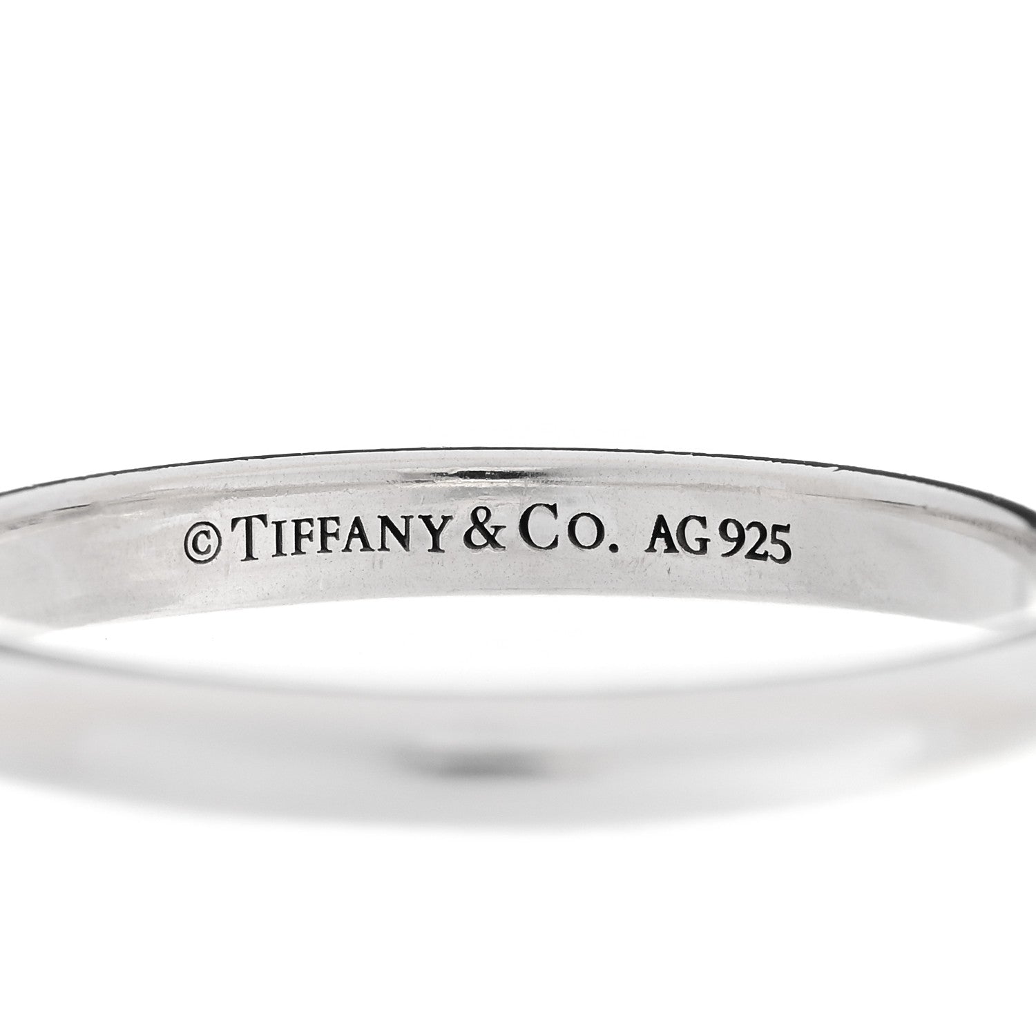 Tiffany Sterling Silver 8mm Hardwear Ball Ring 57 8 5 of 6