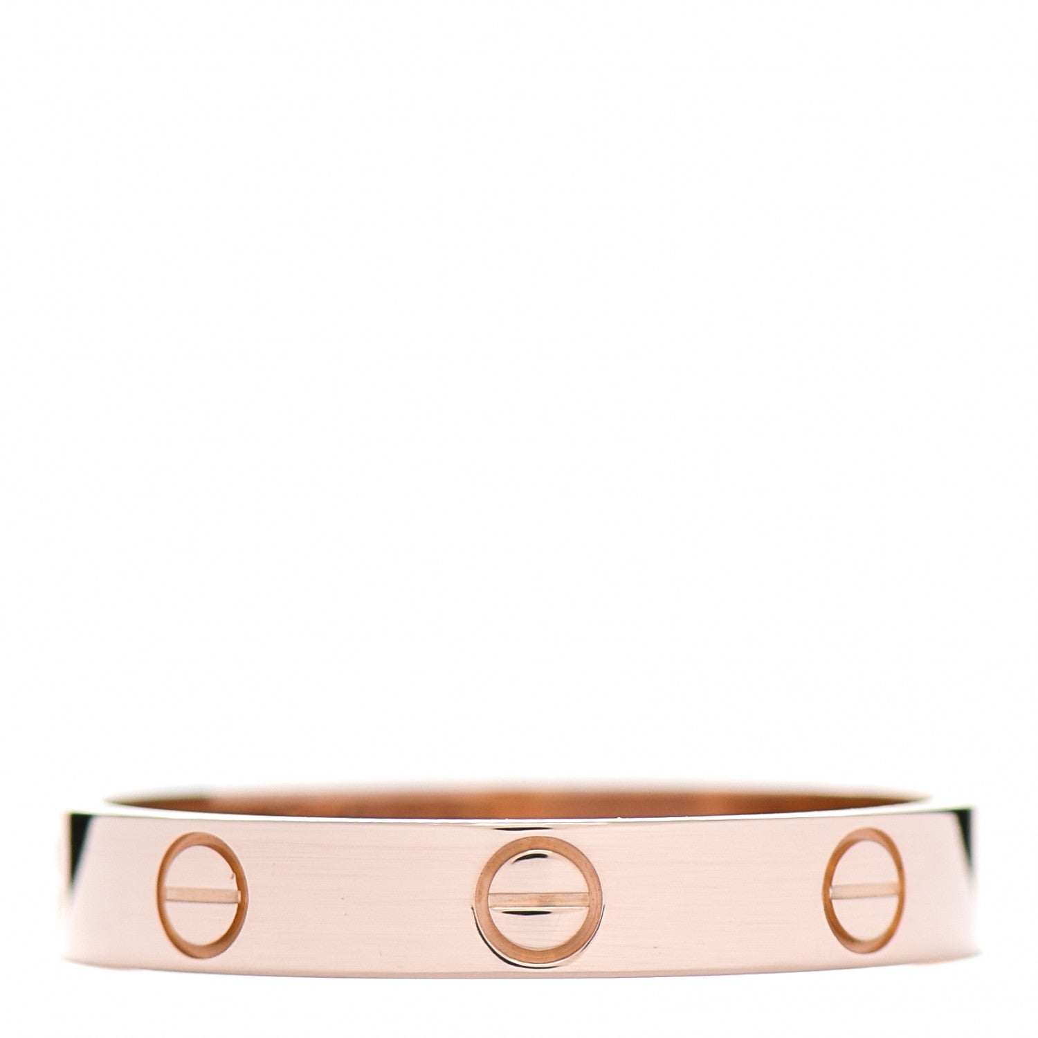 Cartier 18K Pink Gold 3.5mm LOVE Wedding Band Ring 61 9.5 3 of 5