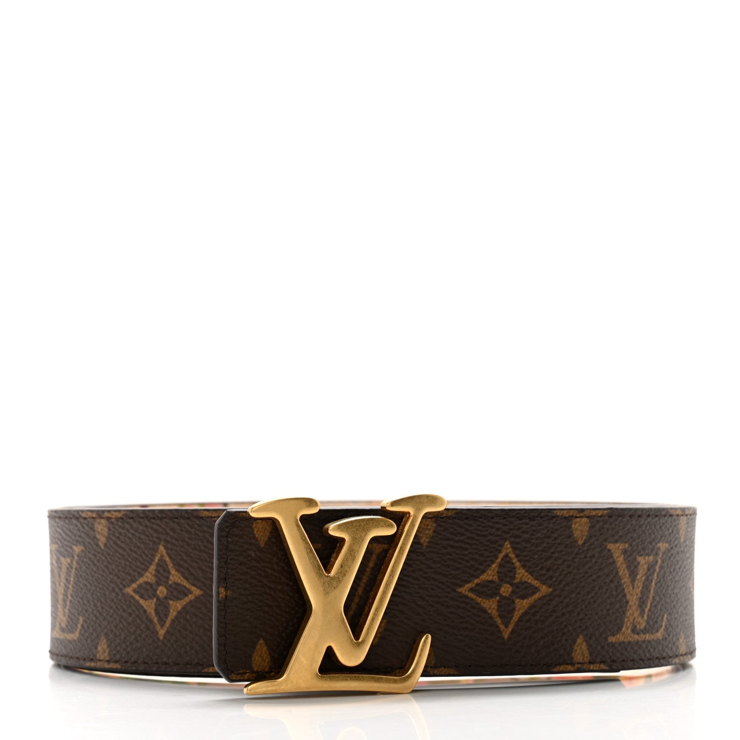 Louis Vuitton Monogram Sailors 40mm LV Tag Reversible Belt 90 36 Sand 2 of 9