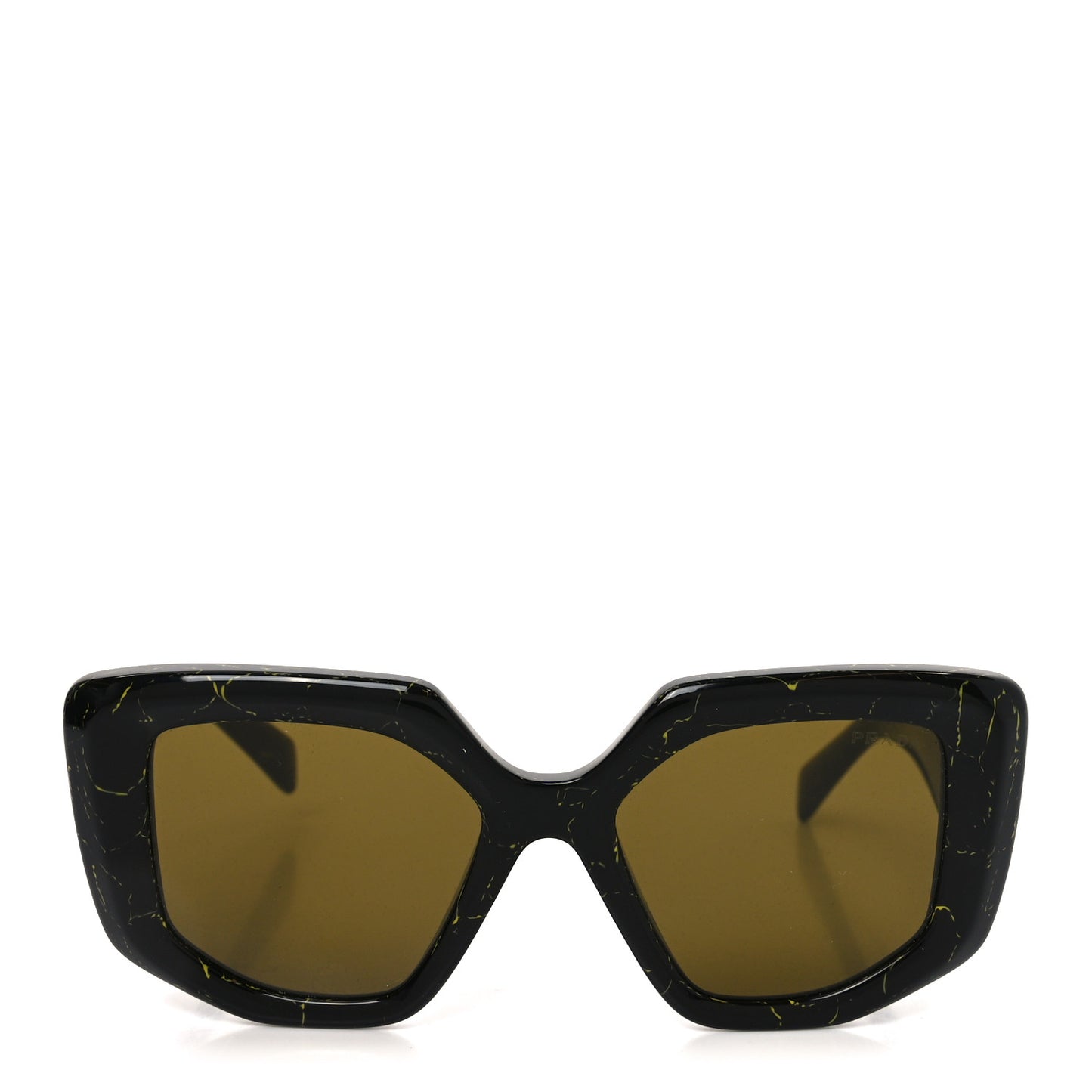 Acetate Symbole Sunglasses SPR 14Z Black Marble