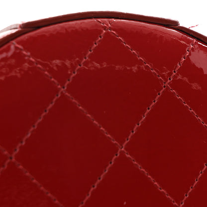 Chanel Patent Round As Earth Evening Bag Red 12 of 12