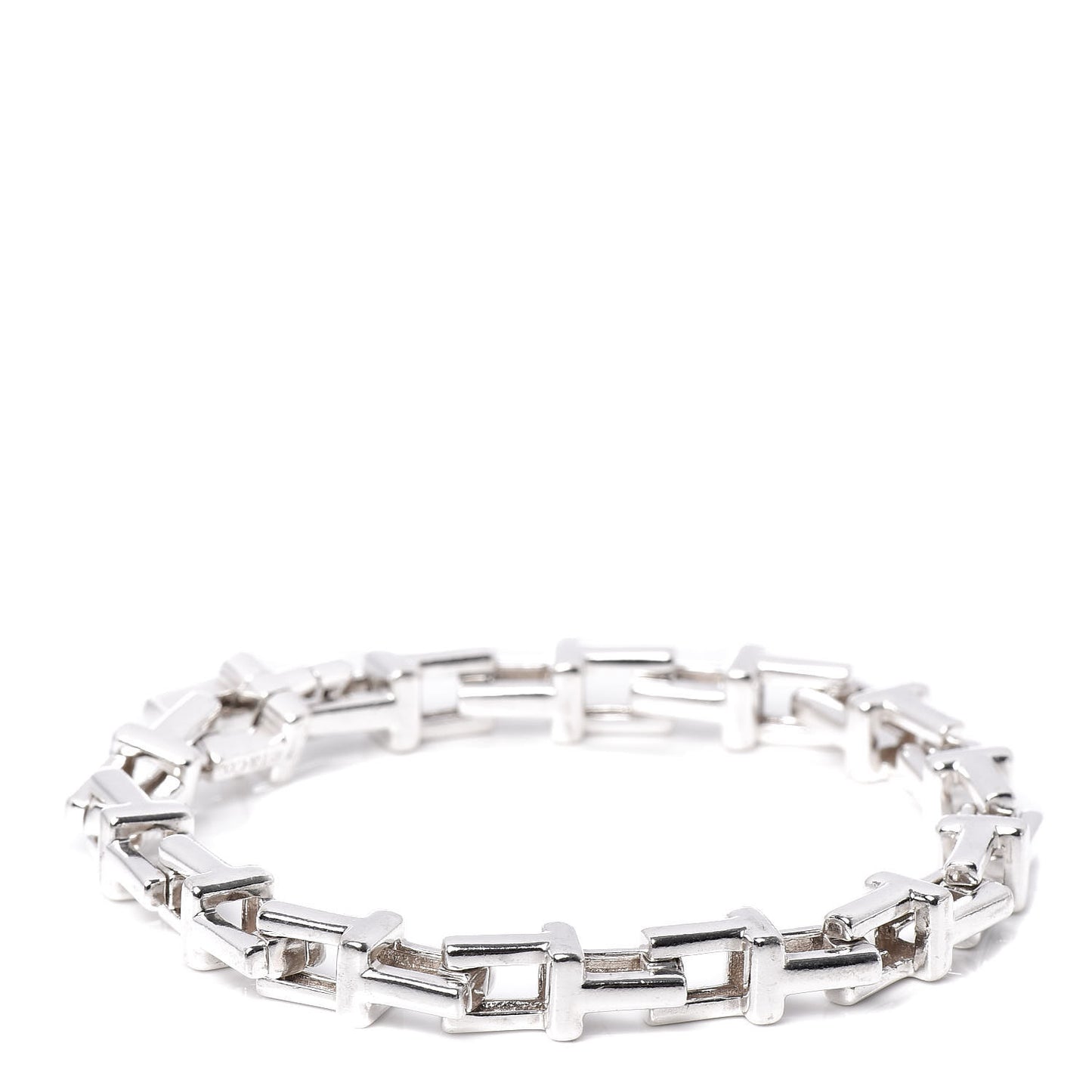 Sterling Silver T Chain Bracelet