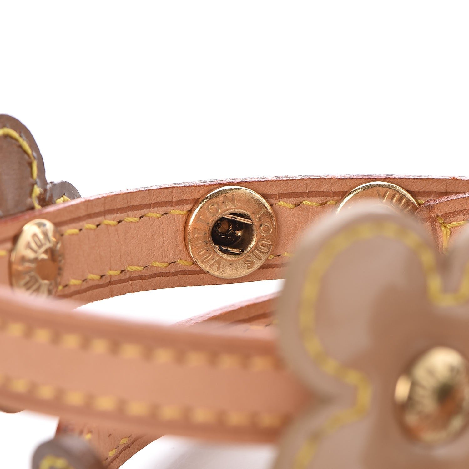Louis Vuitton Patent Fleur Double Wrap Bracelet 7 of 7