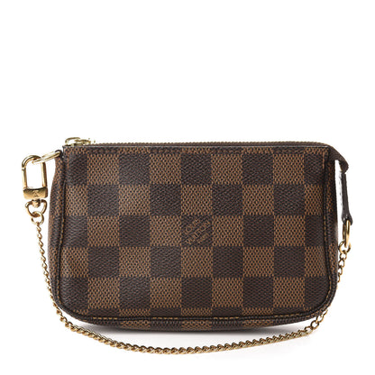 Louis Vuitton Damier Ebene Mini Pochette Accessories 1 of 7