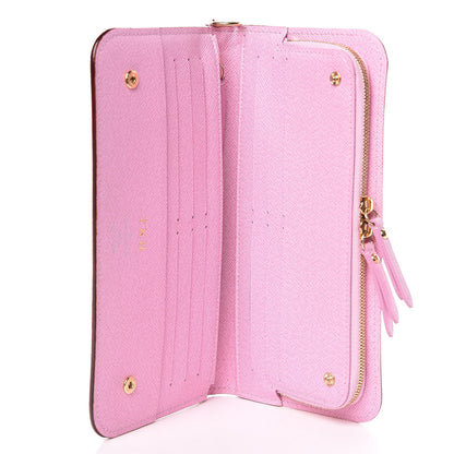 Louis Vuitton Monogram Multicolor Insolite Wallet White Litchi 5 of 9