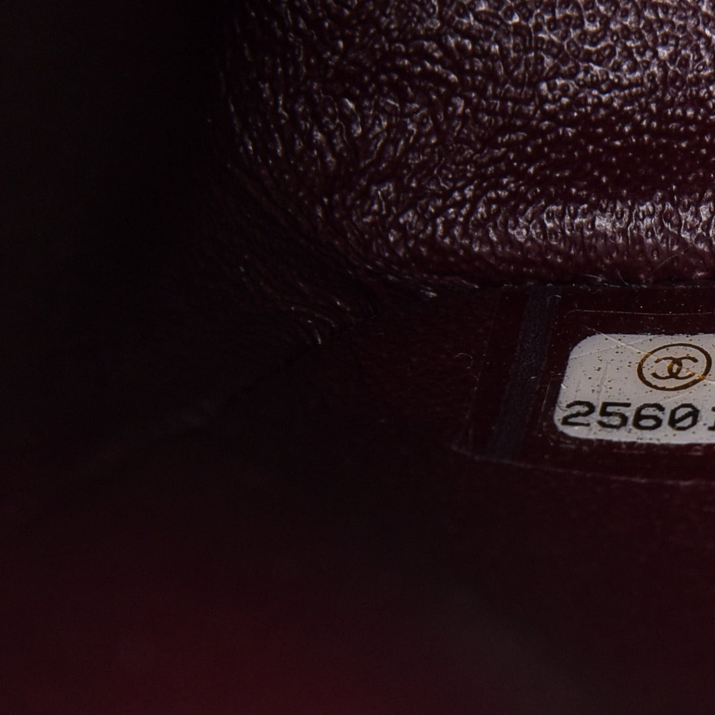 Aged Calfskin Lucky Charms 2.55 Reissue 225 Flap Black