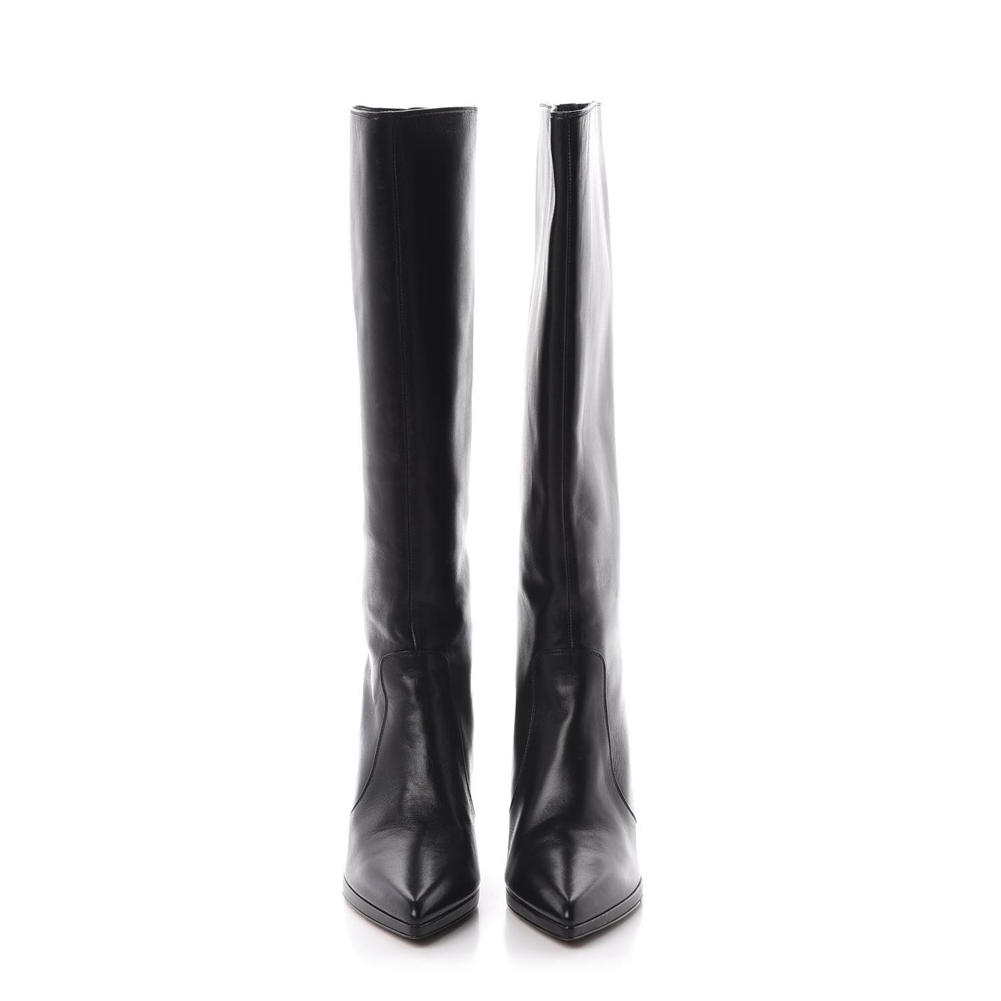 Nappa Dioretre Knee High Boots 39 Black