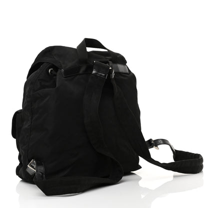 Prada Nylon Vela Medium Backpack Black 3 of 11