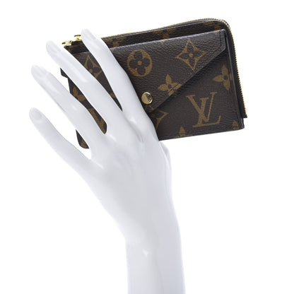 Louis Vuitton Monogram Recto Verso Card Holder Black 2 of 8
