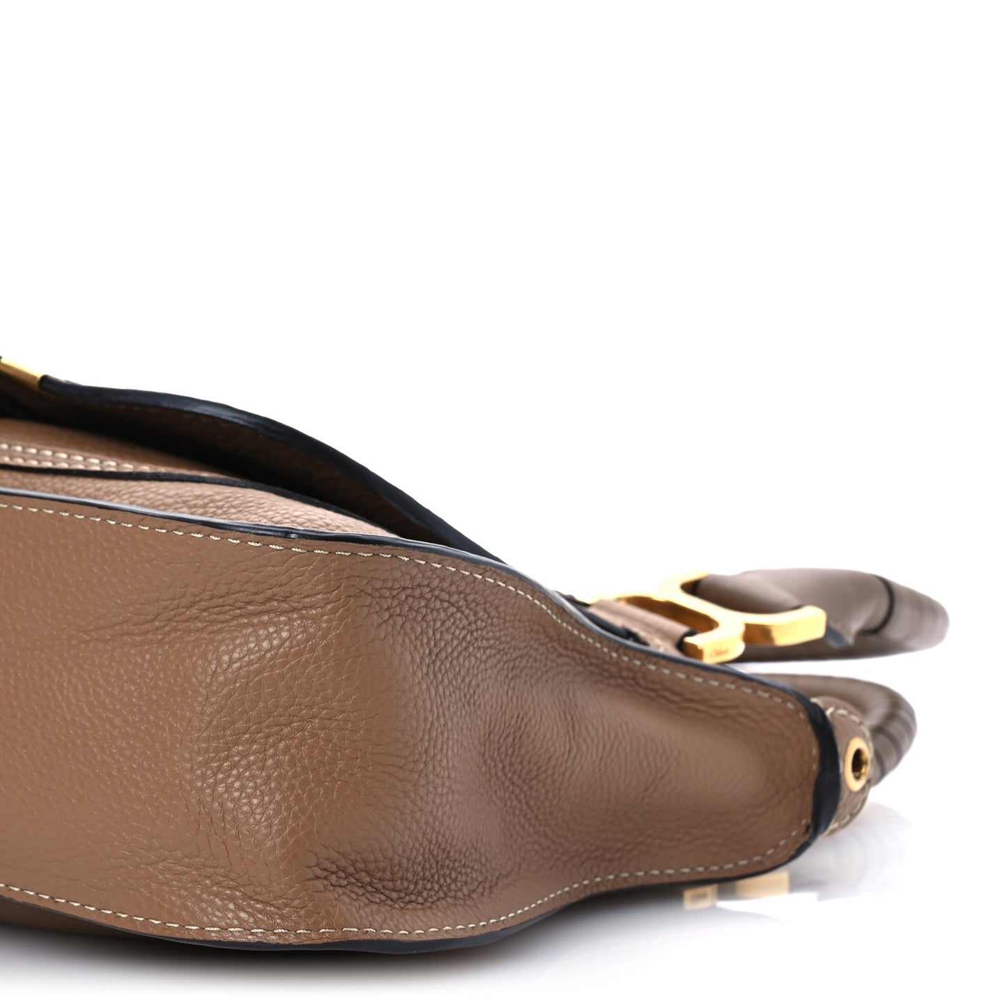 Calfskin Small Marcie Satchel Tan