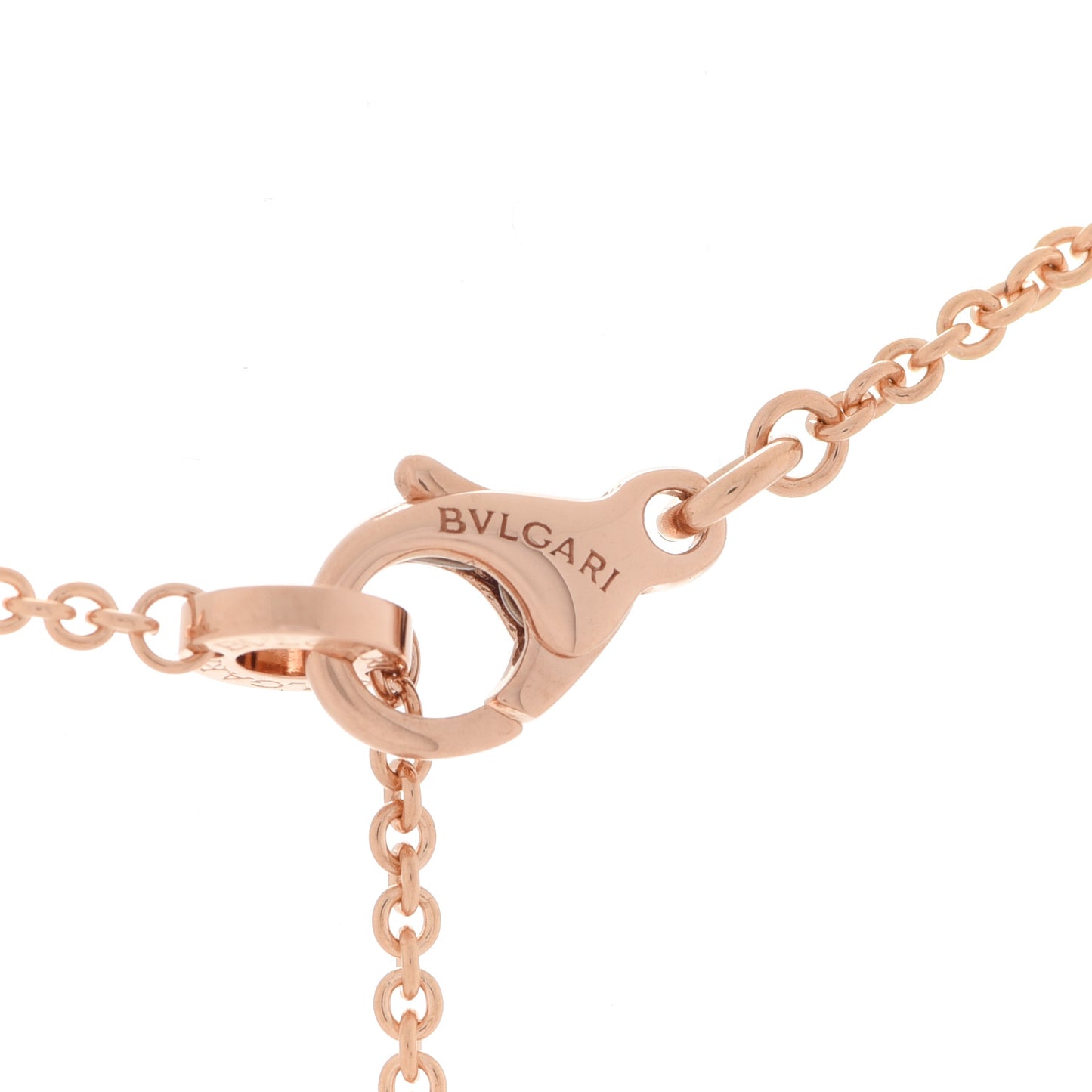 18K Rose Gold B.Zero1 Open Legends Pendant Necklace
