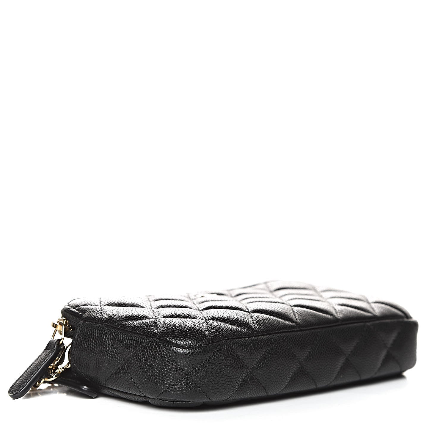 Chanel Caviar Quilted Small Clutch With Chain Black 4 of 14