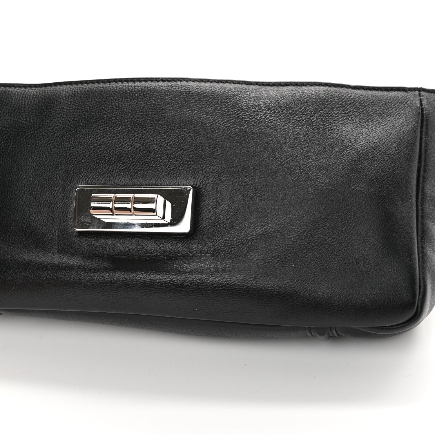 Chanel Grained Calfskin Mademoiselle Lock Bijoux Chain Flap Black 13 of 13